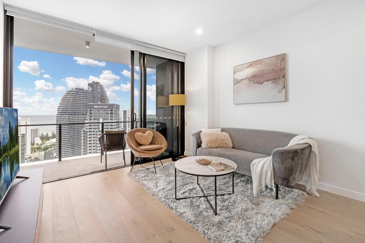 Lamour Ocean View Apartment I In Casino Broadbeach - Free Parking-195Cm โกลด์โคสต์ ภายนอก รูปภาพ