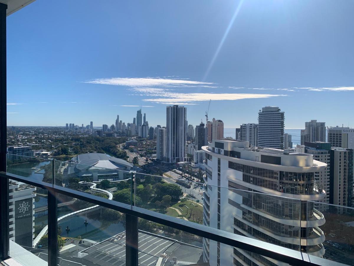 Lamour Ocean View Apartment I In Casino Broadbeach - Free Parking-195Cm โกลด์โคสต์ ภายนอก รูปภาพ